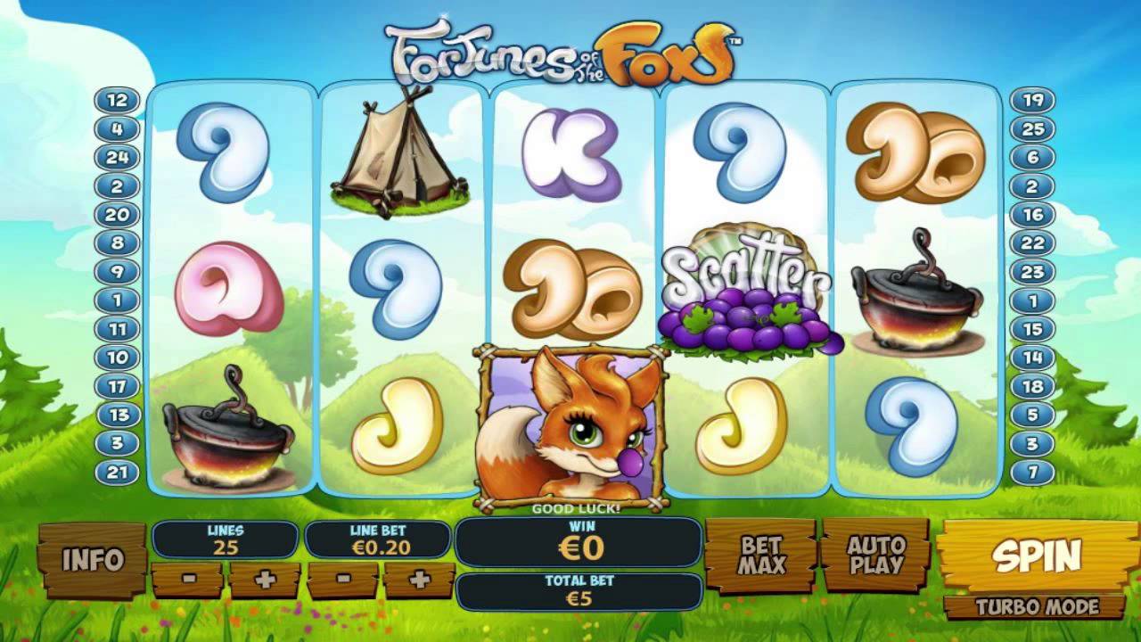 Foxy Fortune video slot machine screenshot