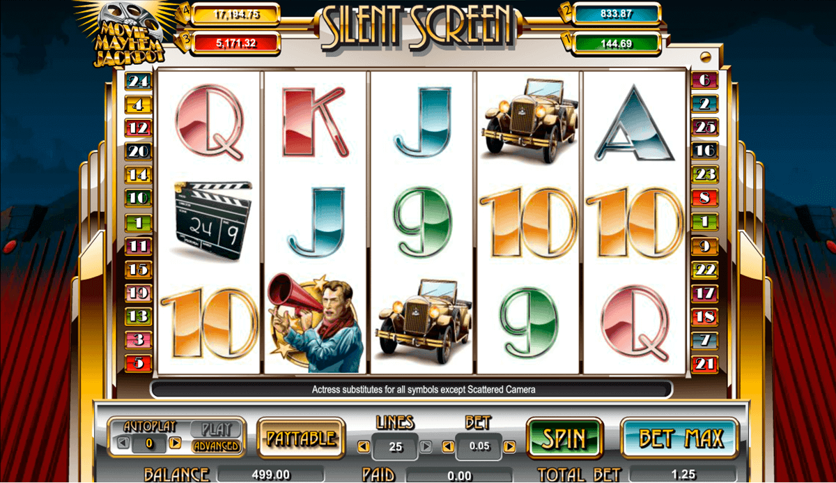 The slot machine screenshot